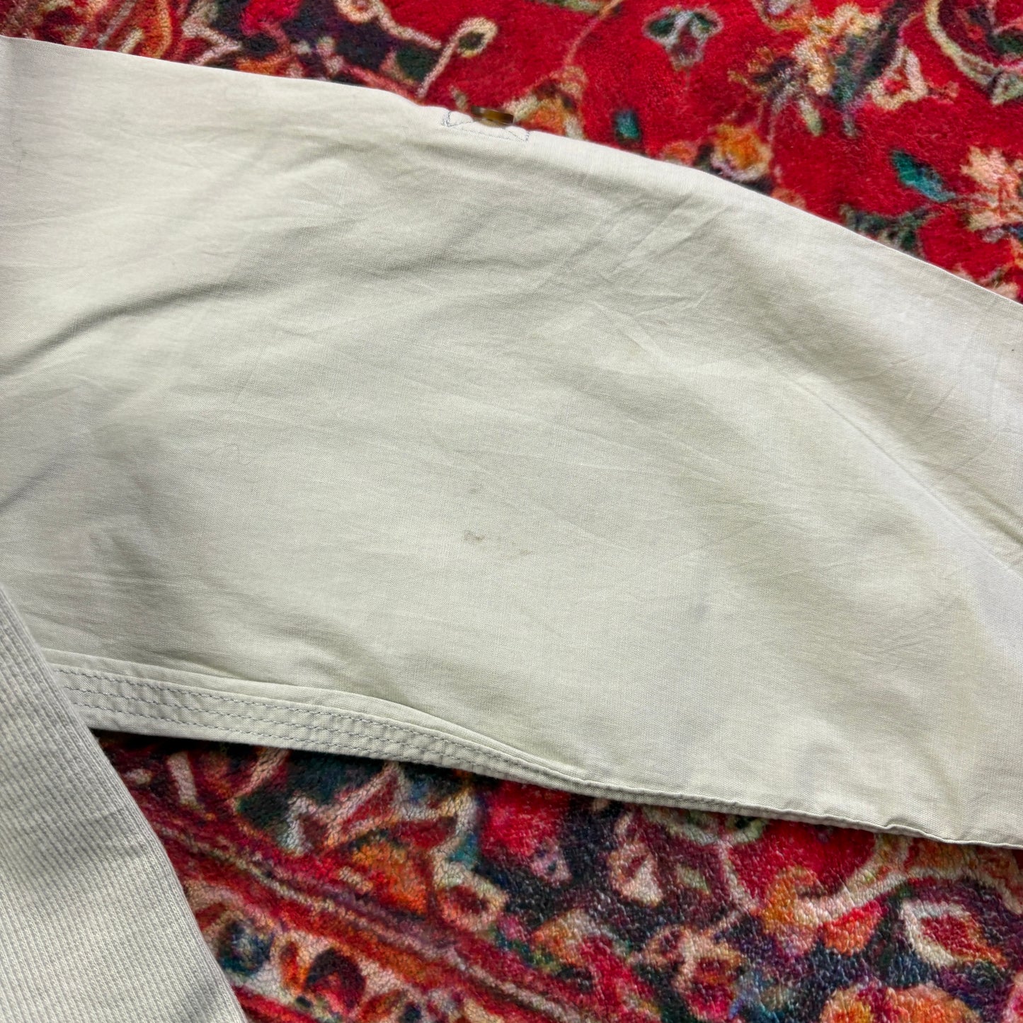 Vintage Carhartt Womens Cream Shirt - Size 8/10