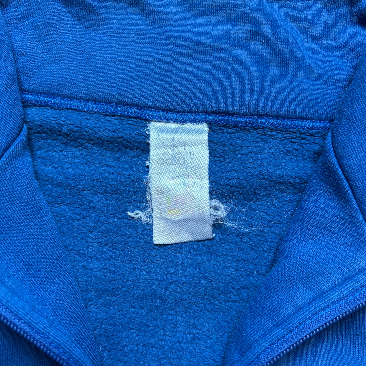 Vintage Adidas Blue Embroidered Sweatshirt - XL
