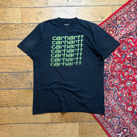 Vintage Carhartt WIP Black Graphic T-Shirt - M
