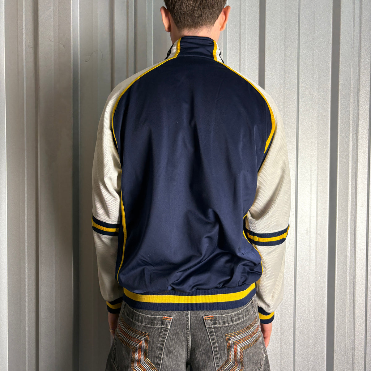 Vintage Adidas 90s Navy Tracksuit Track Jacket - M