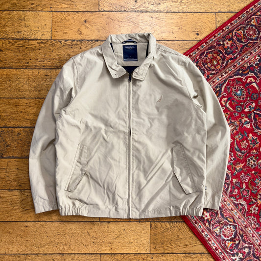 Vintage Nautica Light Brown Harrington Jacket - XL
