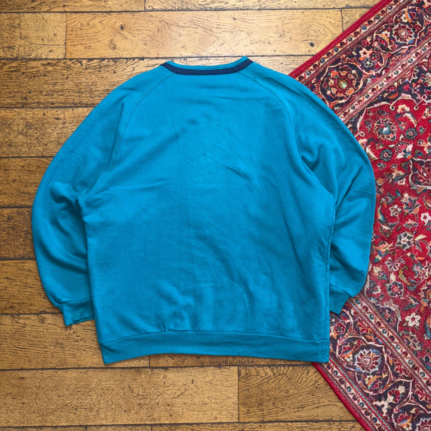 Vintage 90s Kappa Blue Sweatshirt - L