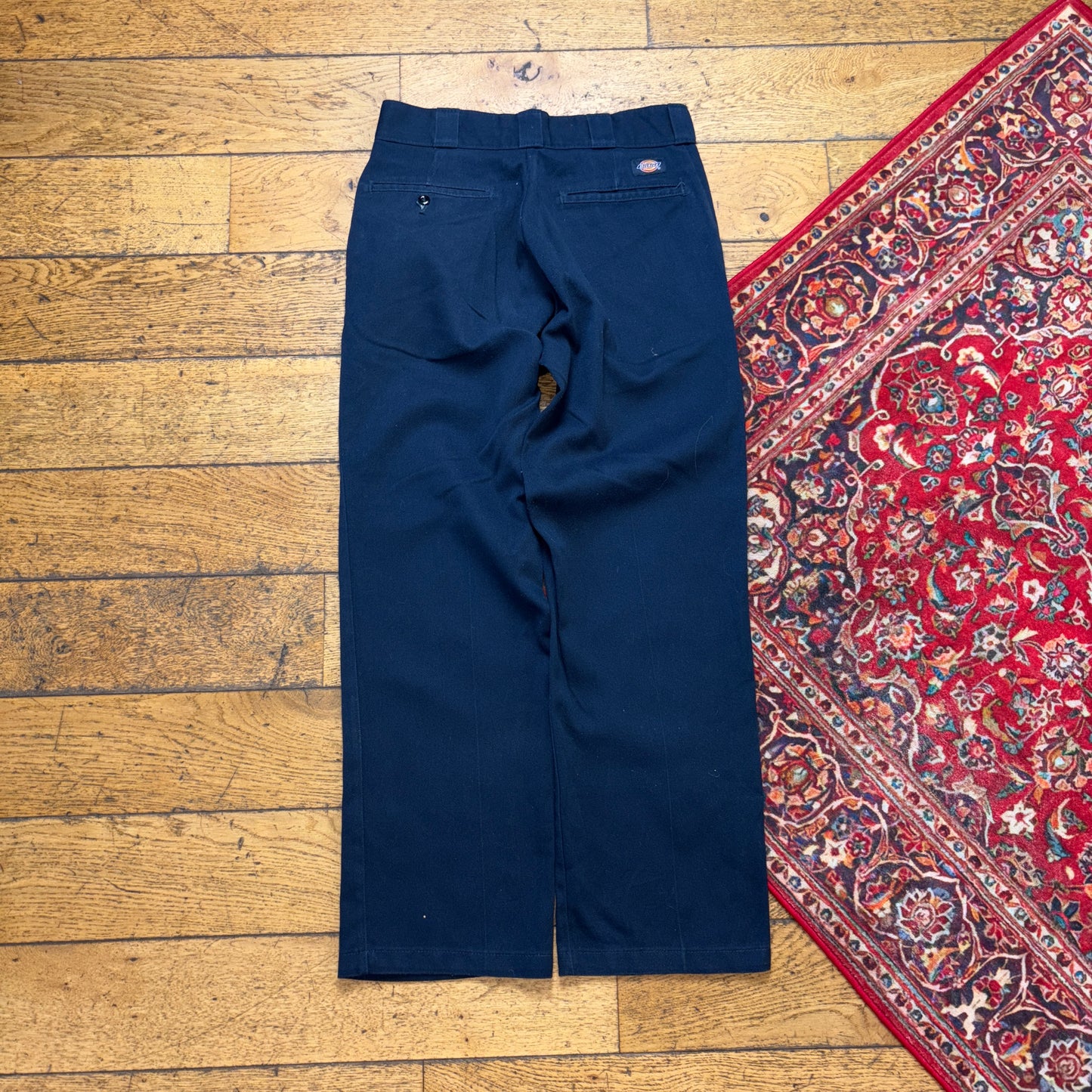 Vintage Dickies 874 Navy Skate Chino Trousers - 30S