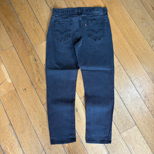 Vintage Levis 531 Athletic Sim Black Jeans - 33