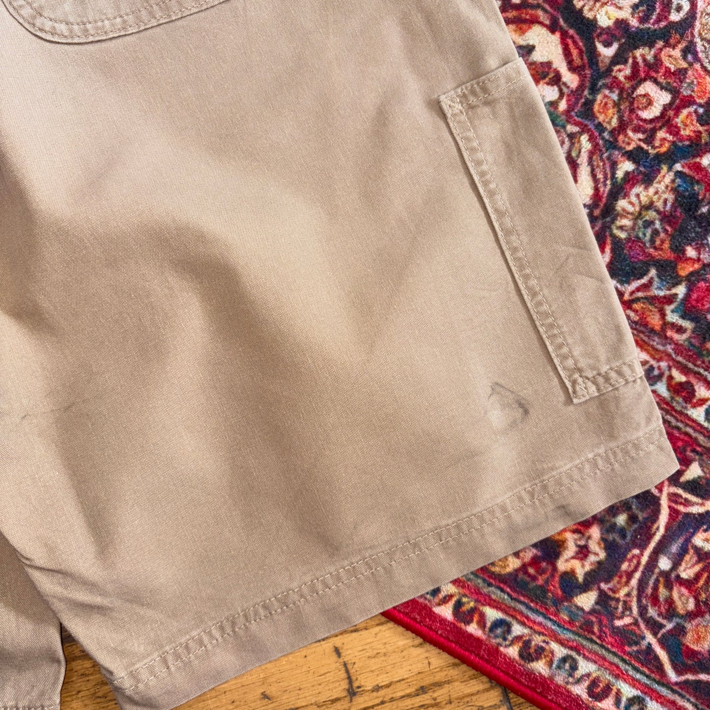 Vintage Carhartt Brown Workwear Baggy Carpenter Shorts - 34