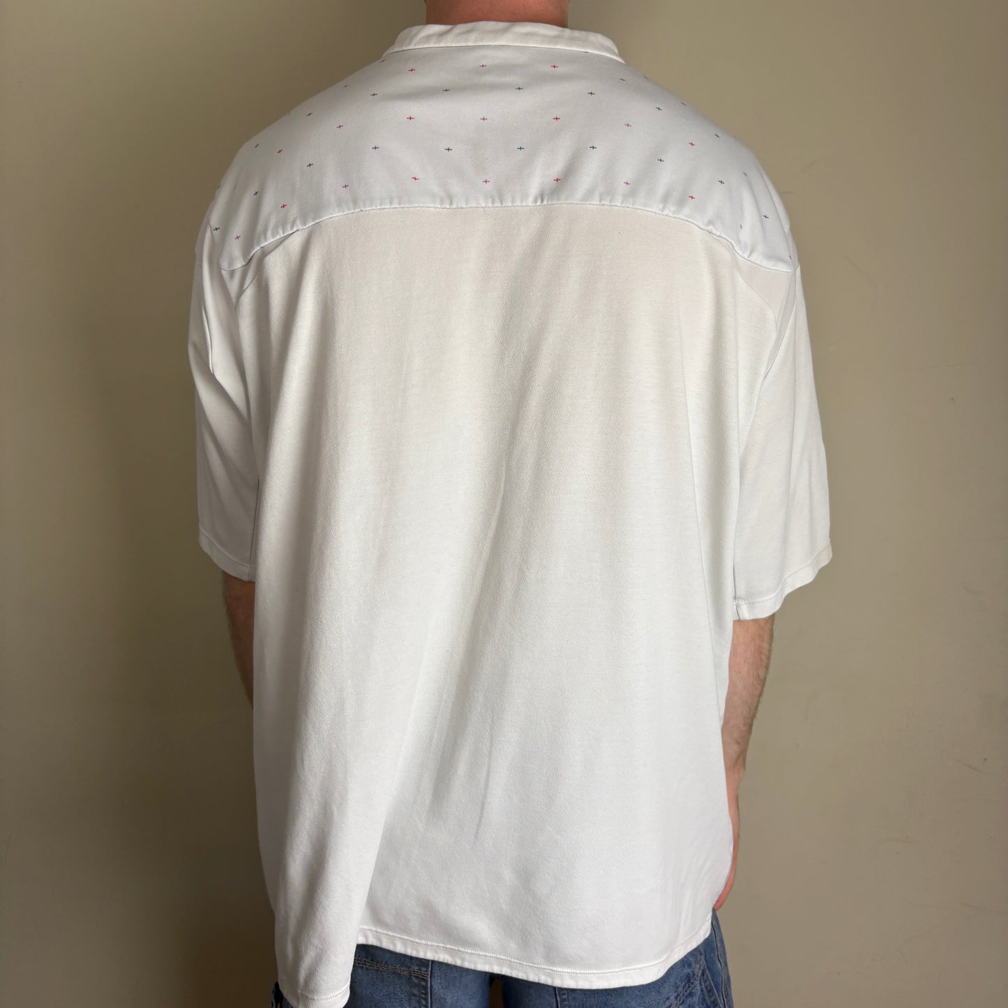Vintage Umbro England White Football World Cup Shirt - 2XL