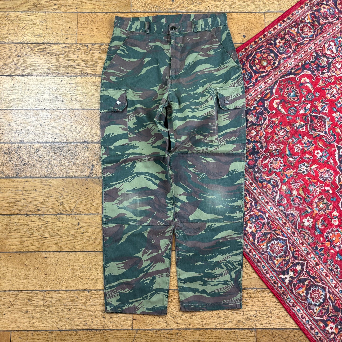 Vintage Real Tree Camo Green Hunting Workwear Trousers - 32
