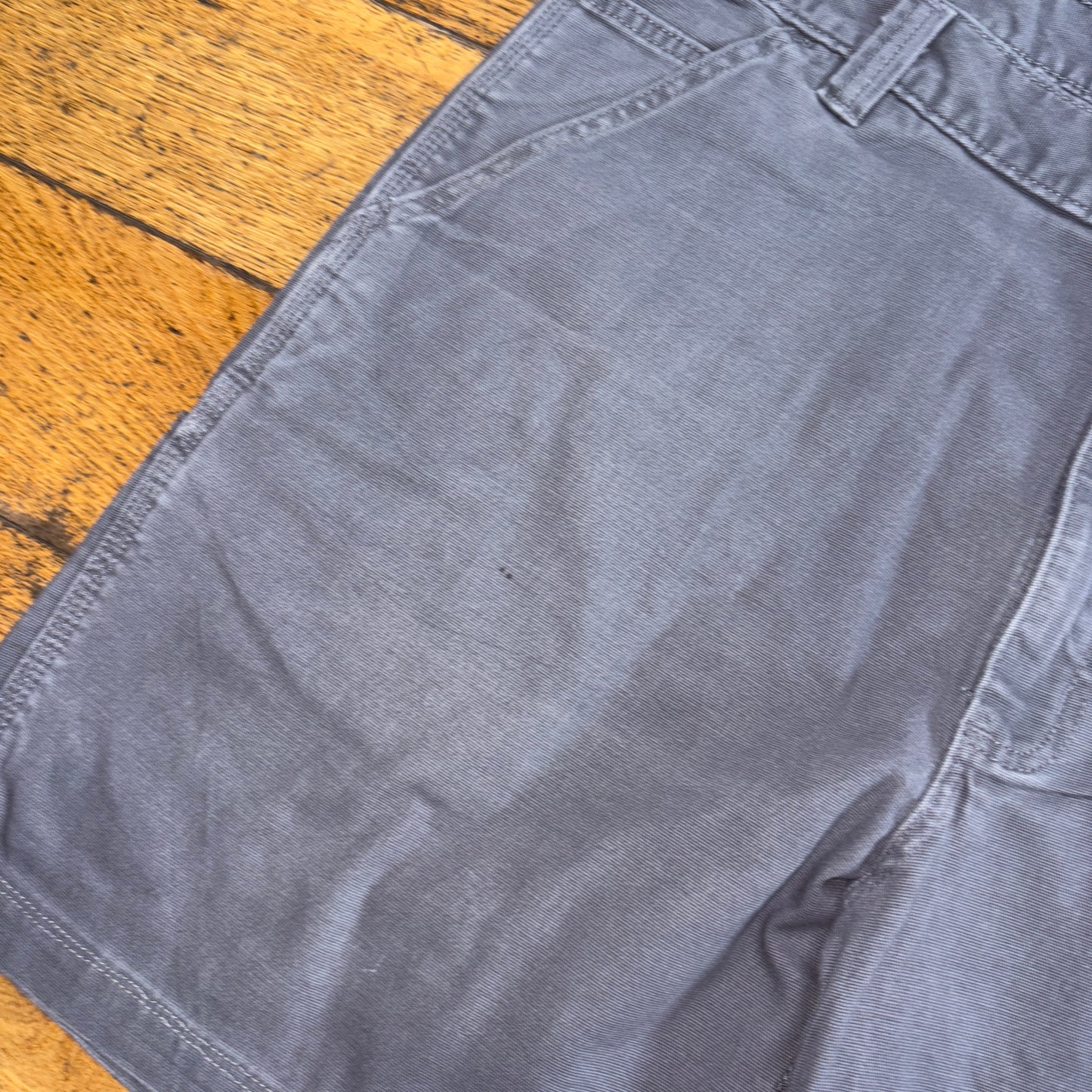 Vintage Carhartt Workwear Grey Baggy Carpenter Shorts - 38