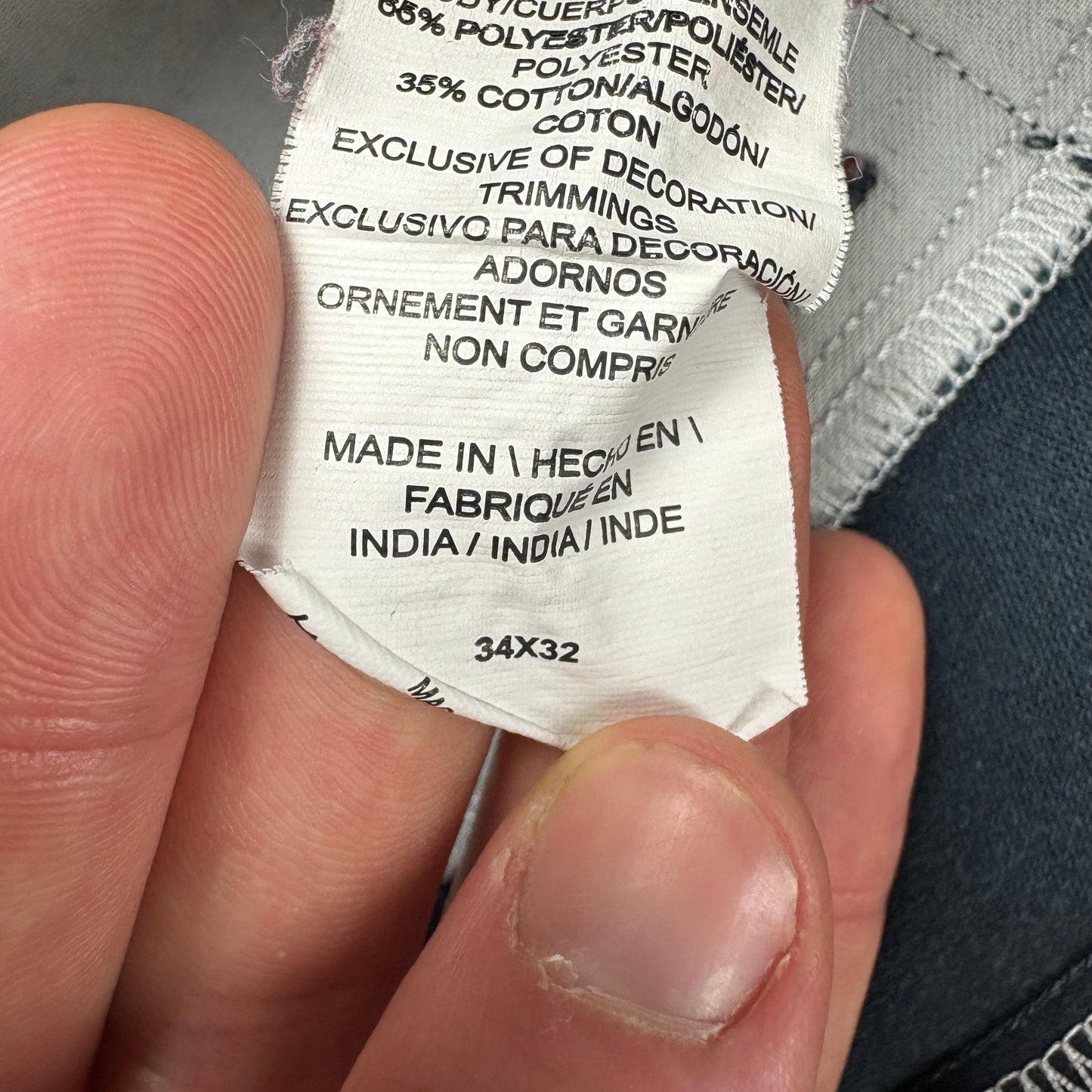 Vintage Dickies 874 Navy Baggy Skate Chino Trousers - 34