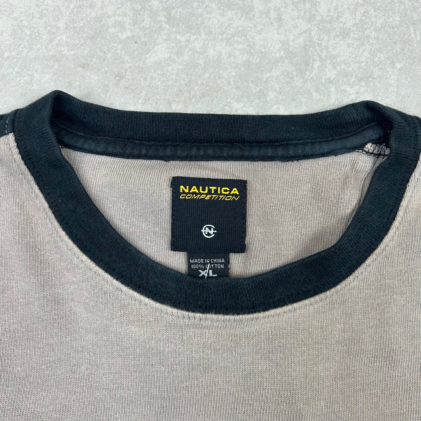 Nautica spellout vintage sweatshirt - X-Large