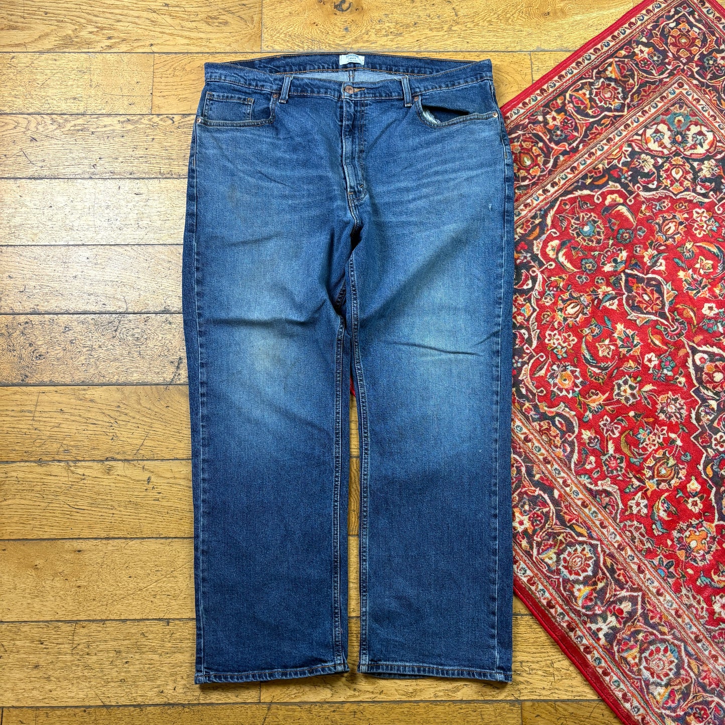 Vintage Levis Baggy Blue Denim Jeans - 42