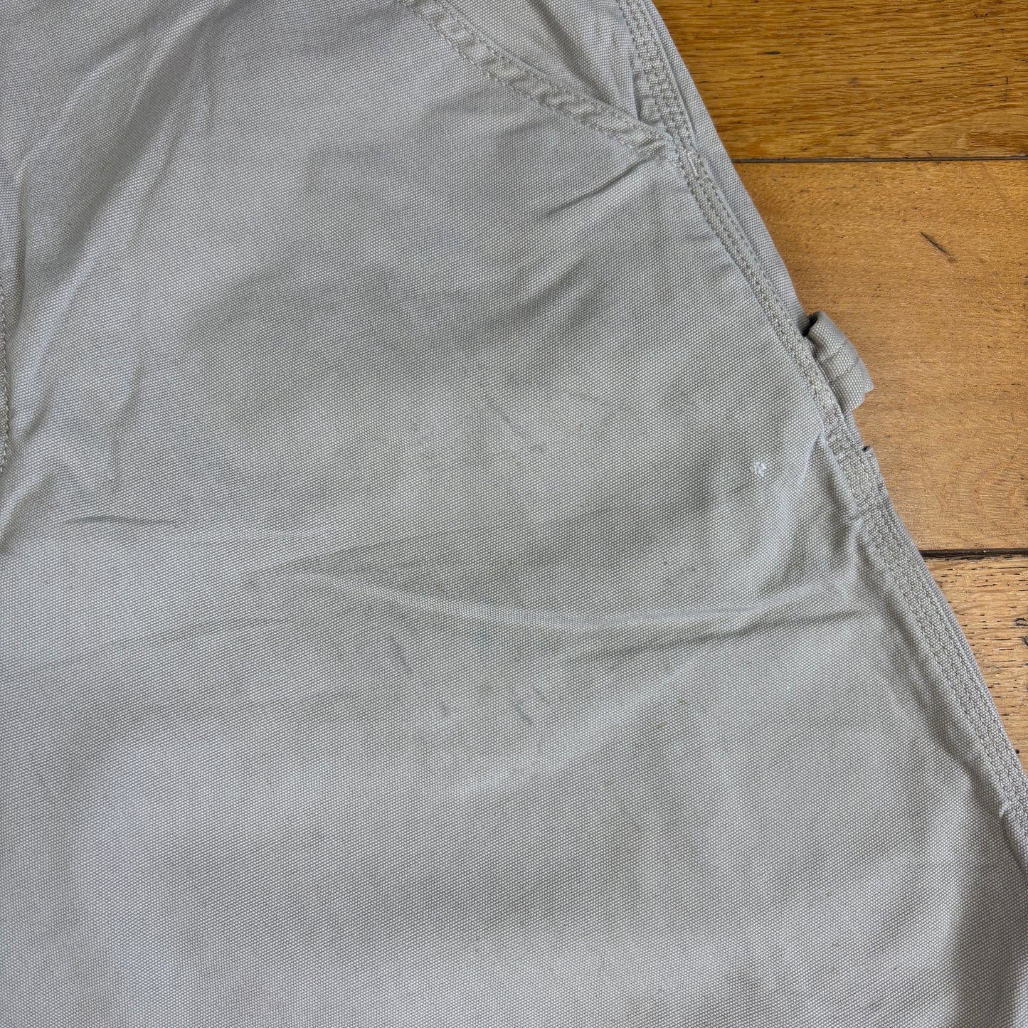 Vintage Carhartt Cream Workwear Baggy Carpenter Shorts - 34