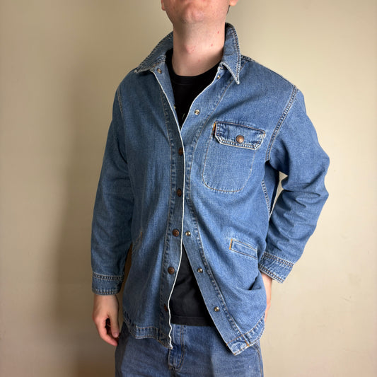 Vintage Levi’s Denim Blue Chore Utility Jacket - L