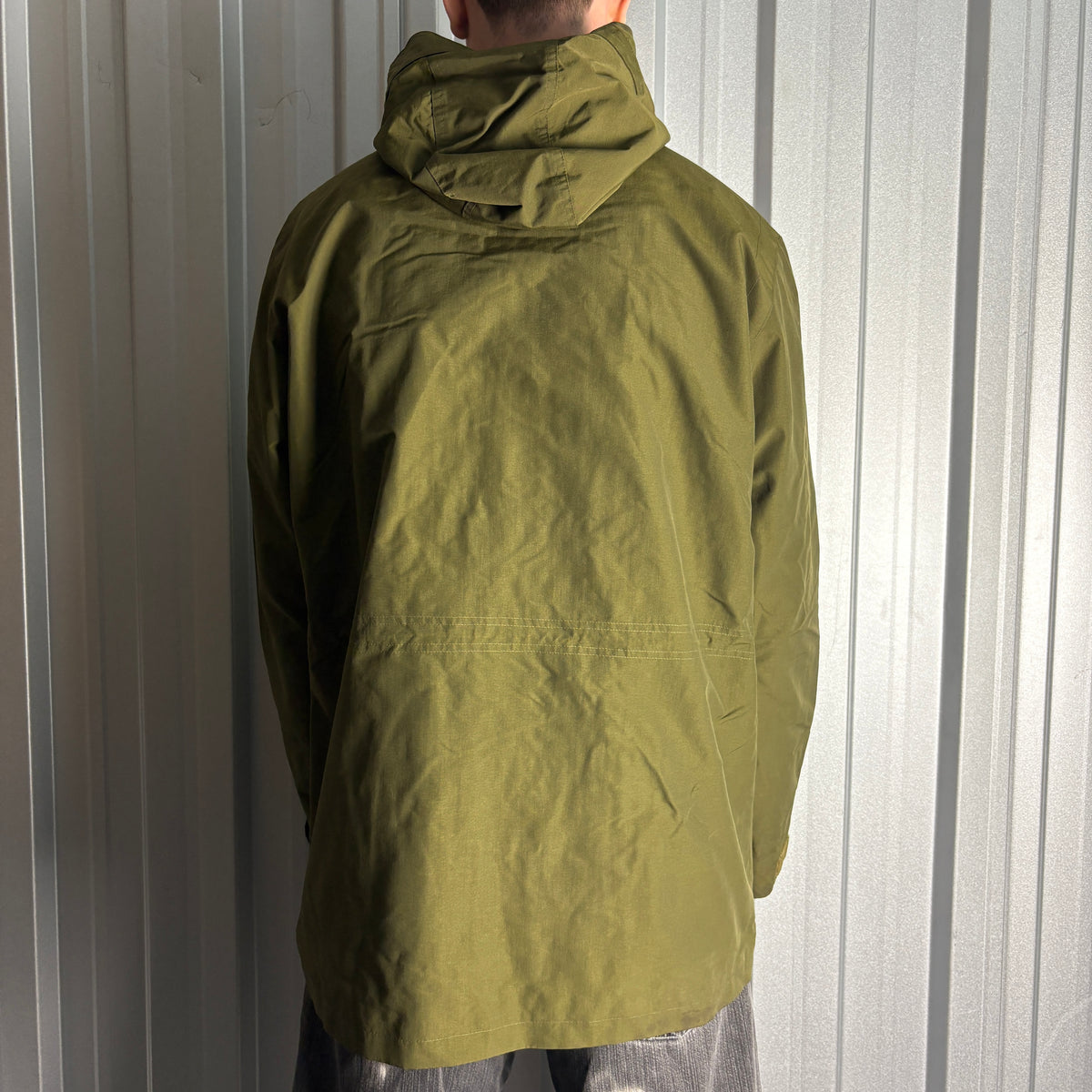 Vintage Fred Perry Green Parka Jacket Coat - L