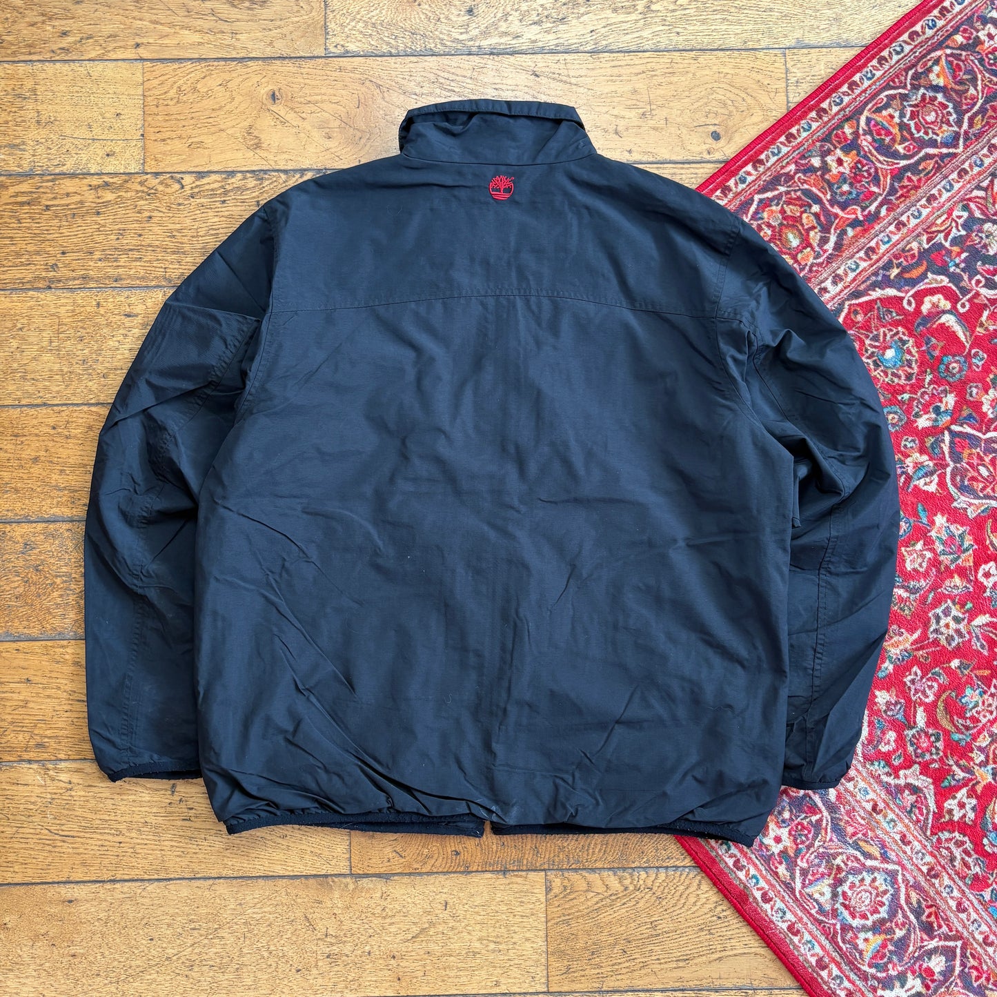 Vintage Timberland Black Weathergear Lightweight Jacket - L