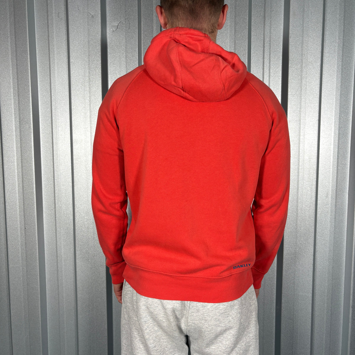 Oakley Orange Hoodie Sweatshirt - S