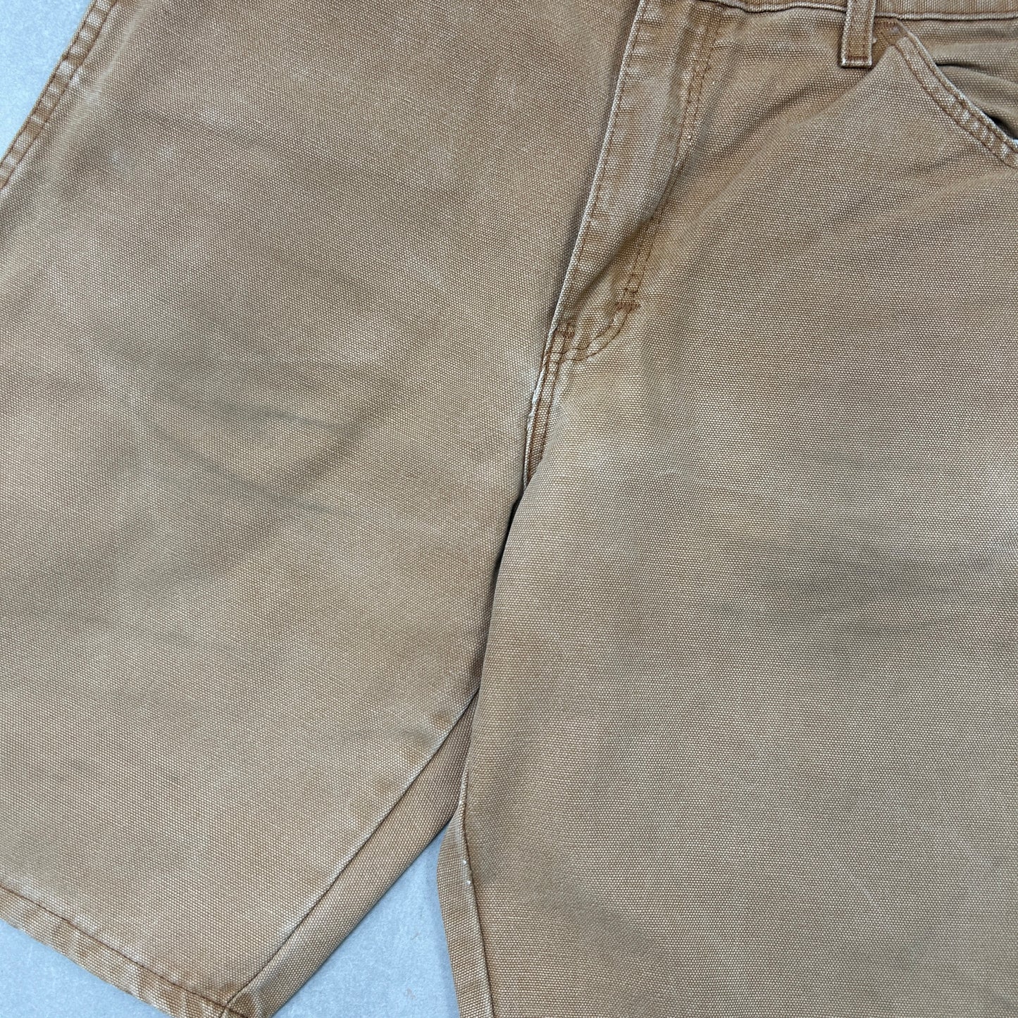 Vintage Dickies Workwear Carpenter Brown Baggy Shorts - 31