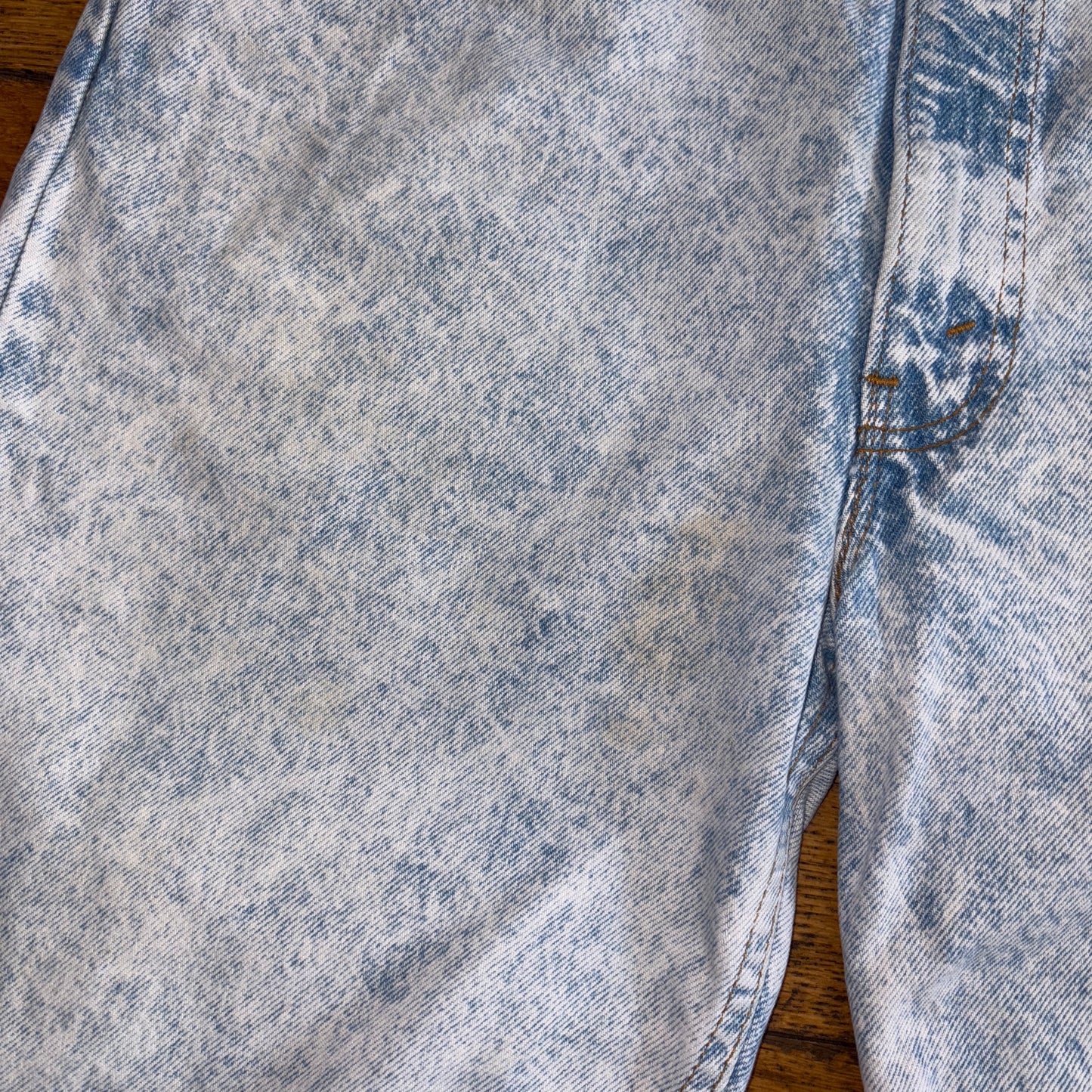 Vintage Levis 505 Blue Baggy Denim Shorts - 36