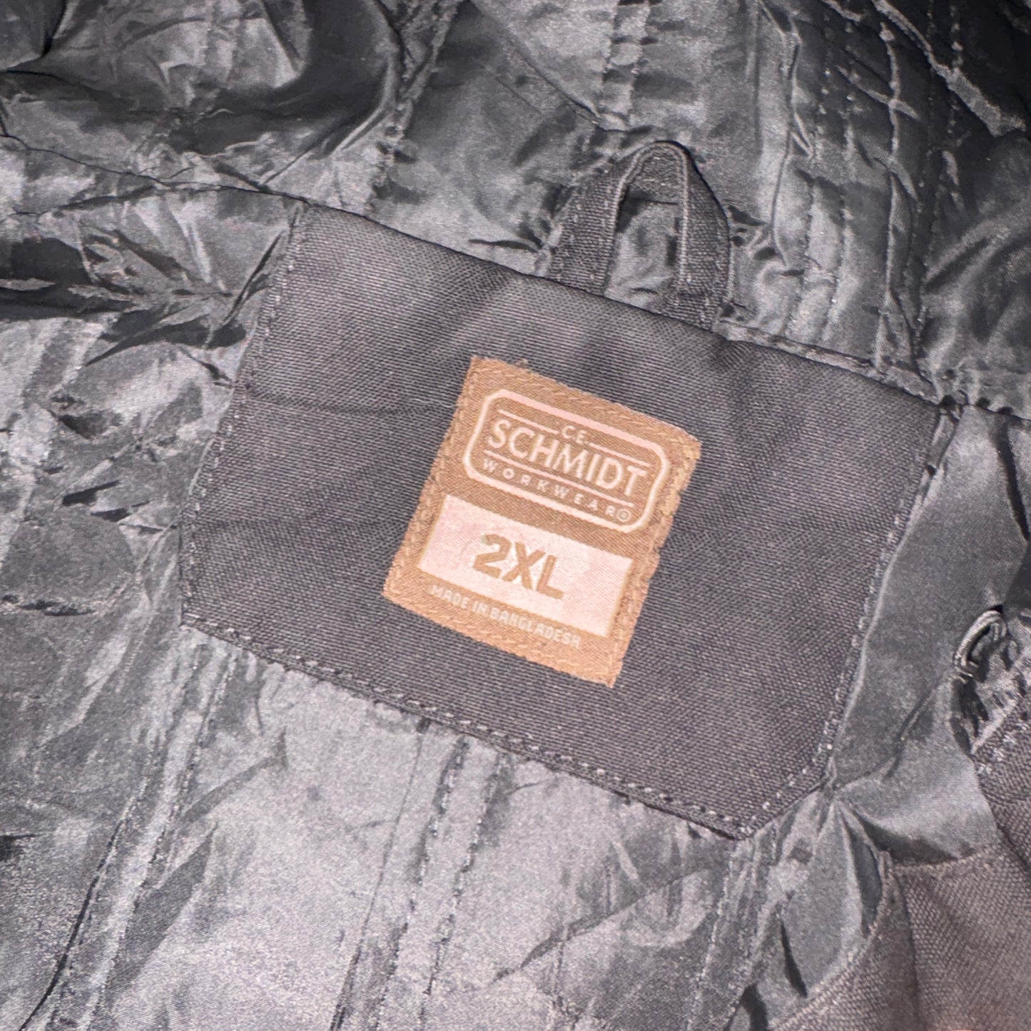 Vintage Black Workwear Carhartt Active Style Jacket - 2XL