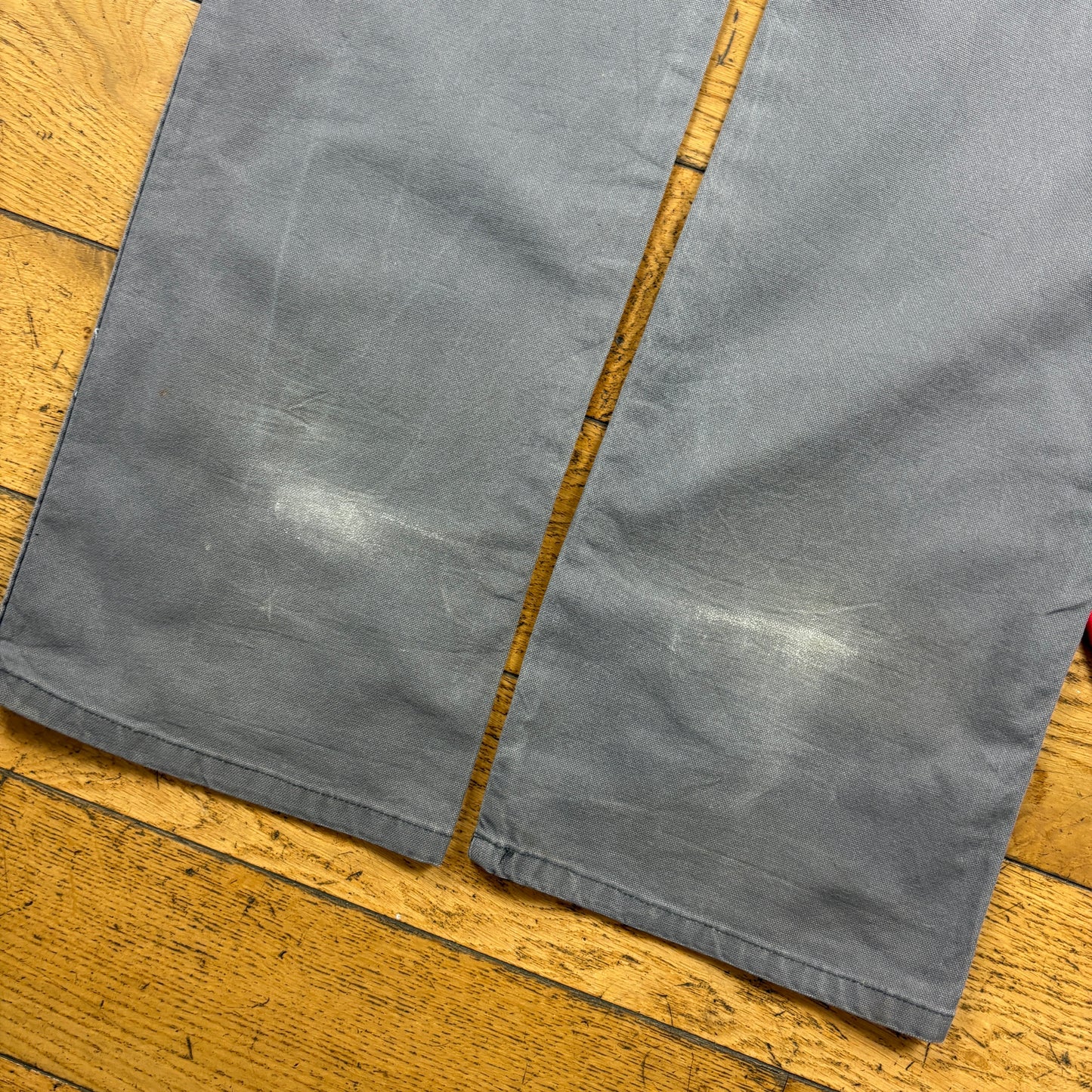 Vintage Dickies Workwear Carpenter Baggy Grey Trousers - 36