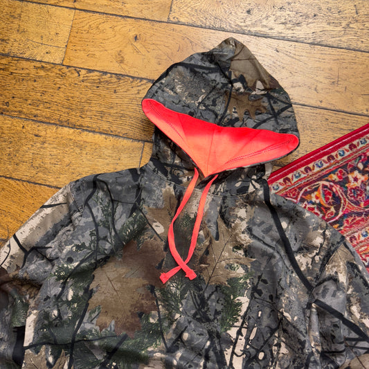 Vintage Realtree Camo Green Hoodie Sweatshirt - M