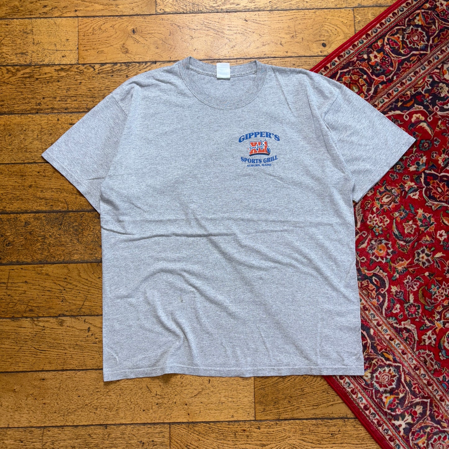 Vintage Grey Graphic T-Shirt - XL