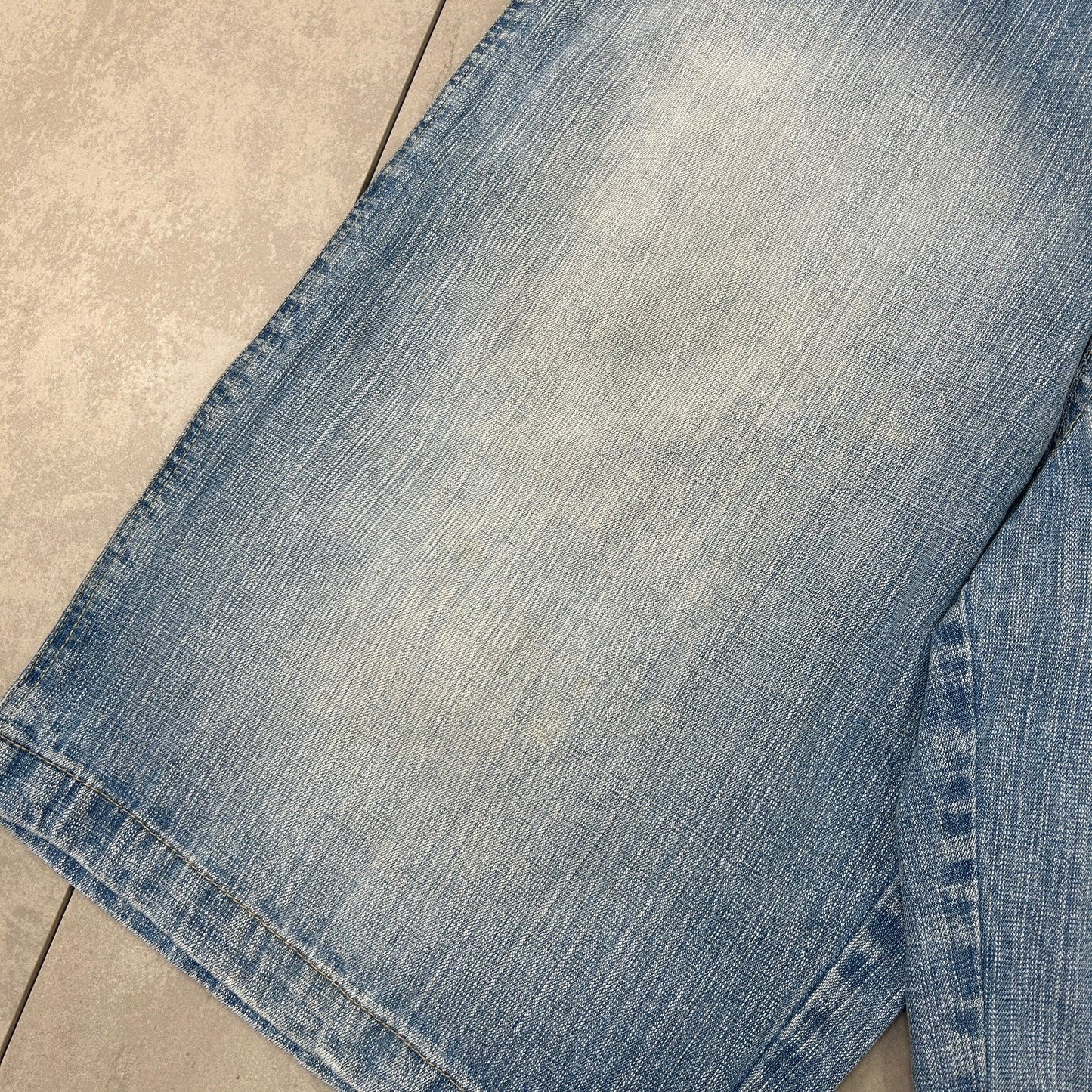 Vintage Southpole Embroidered Hip Hop Baggy Blue Shorts Jorts - 36