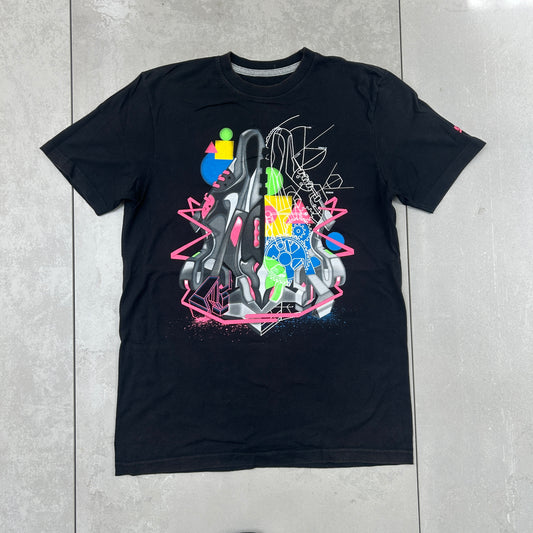 Vintage Nike Air Max Black Graphic T-Shirt - S
