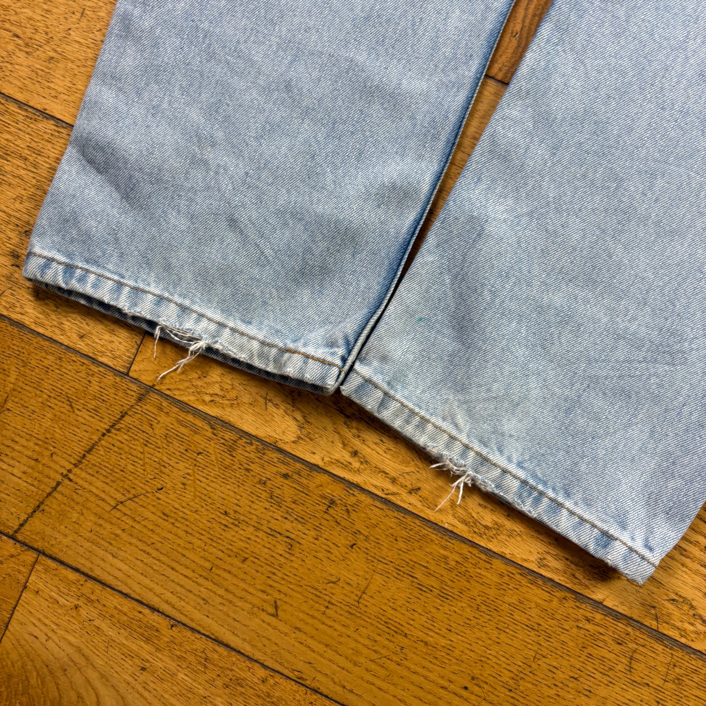 Vintage Levis 505 Straight Blue Denim Jeans - 34