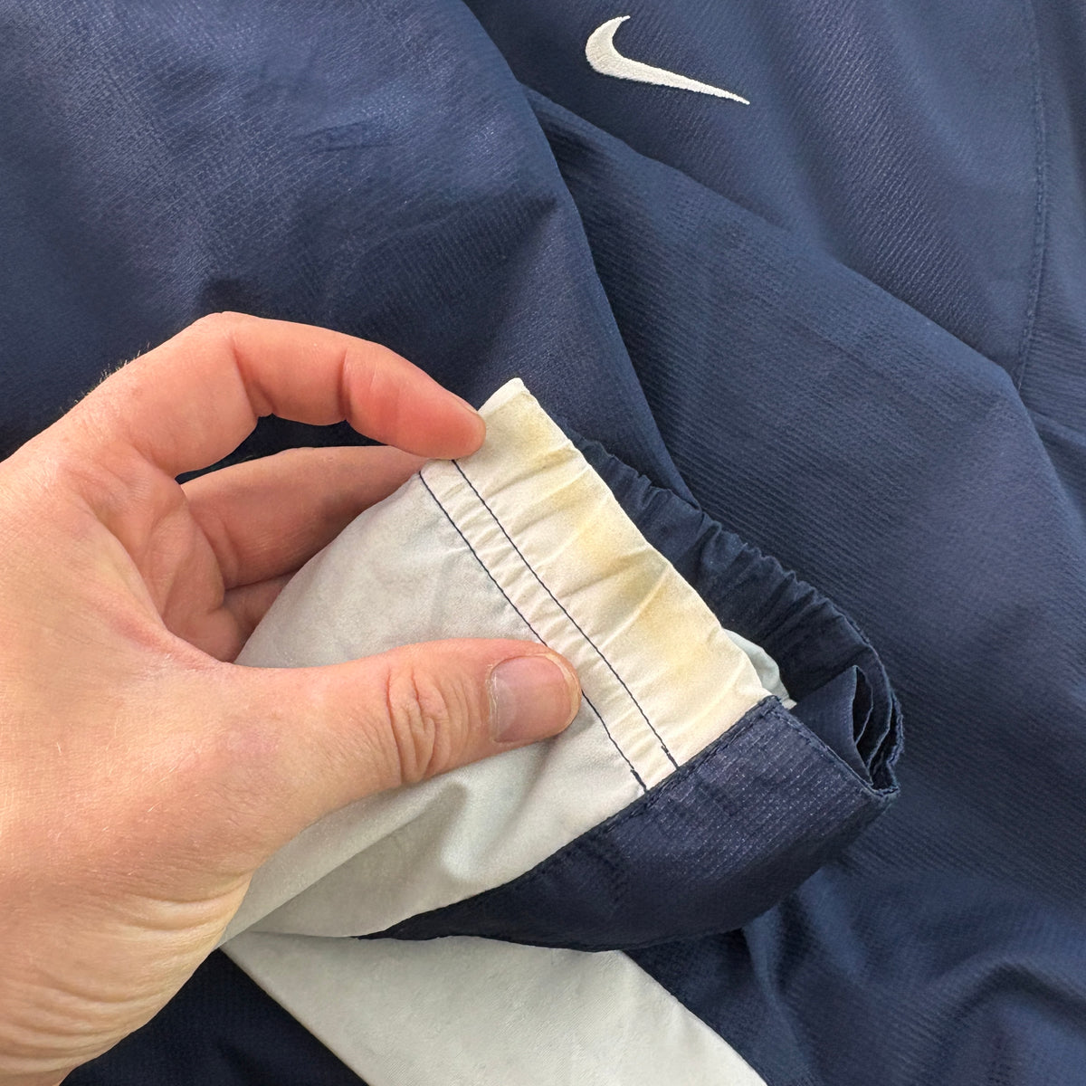 Vintage Nike 00s Y2K Kids Navy Tracksuit Track Shell Jacket - XL Kids