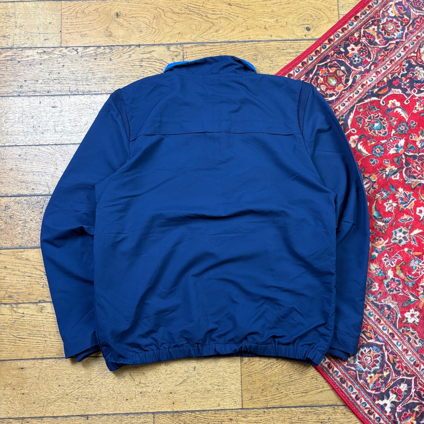 Vintage Umbro England Navy Training Football Tracksuit Windbreaker Jacket - L