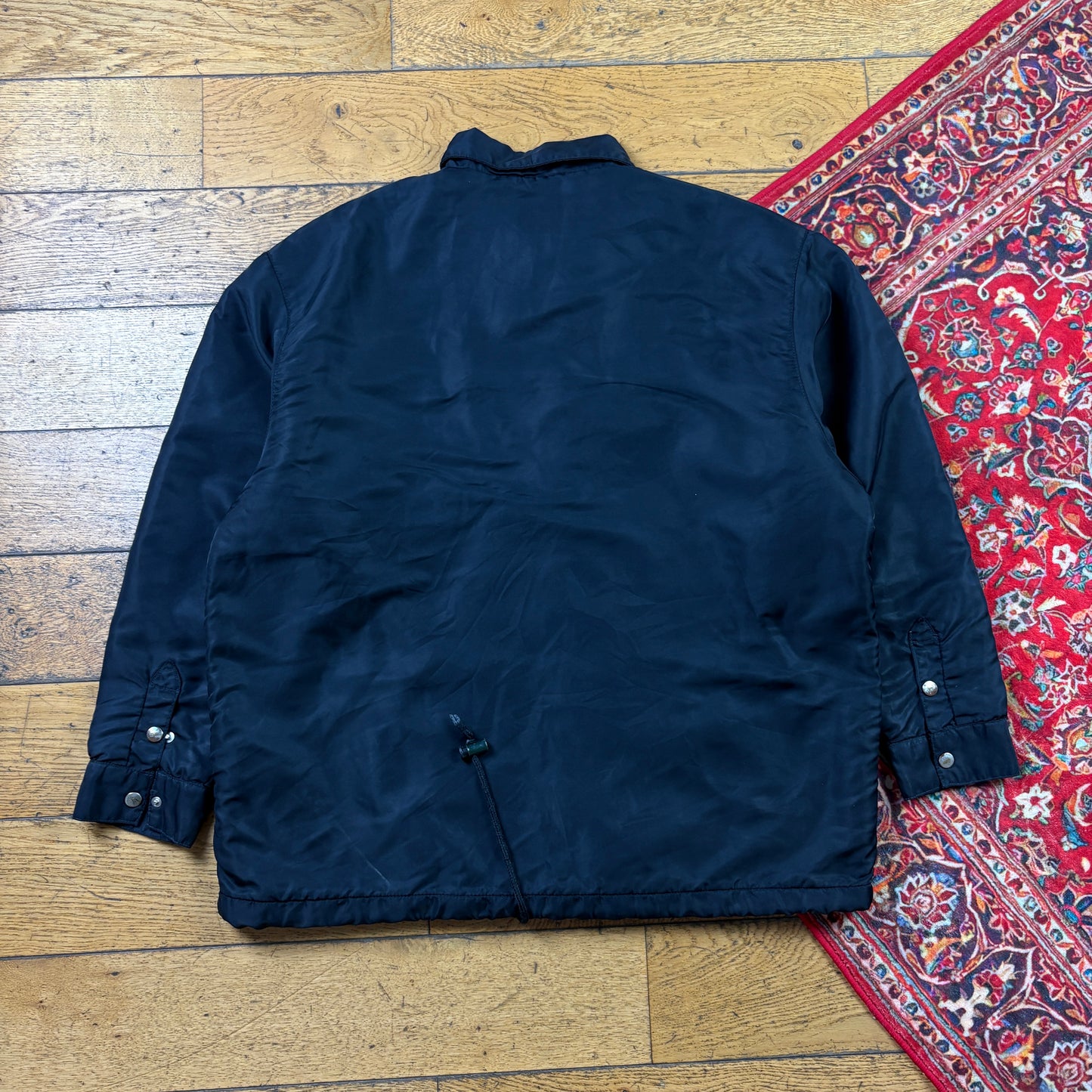 Vintage Wrangler Black Workwear Detroit Style Jacket - L