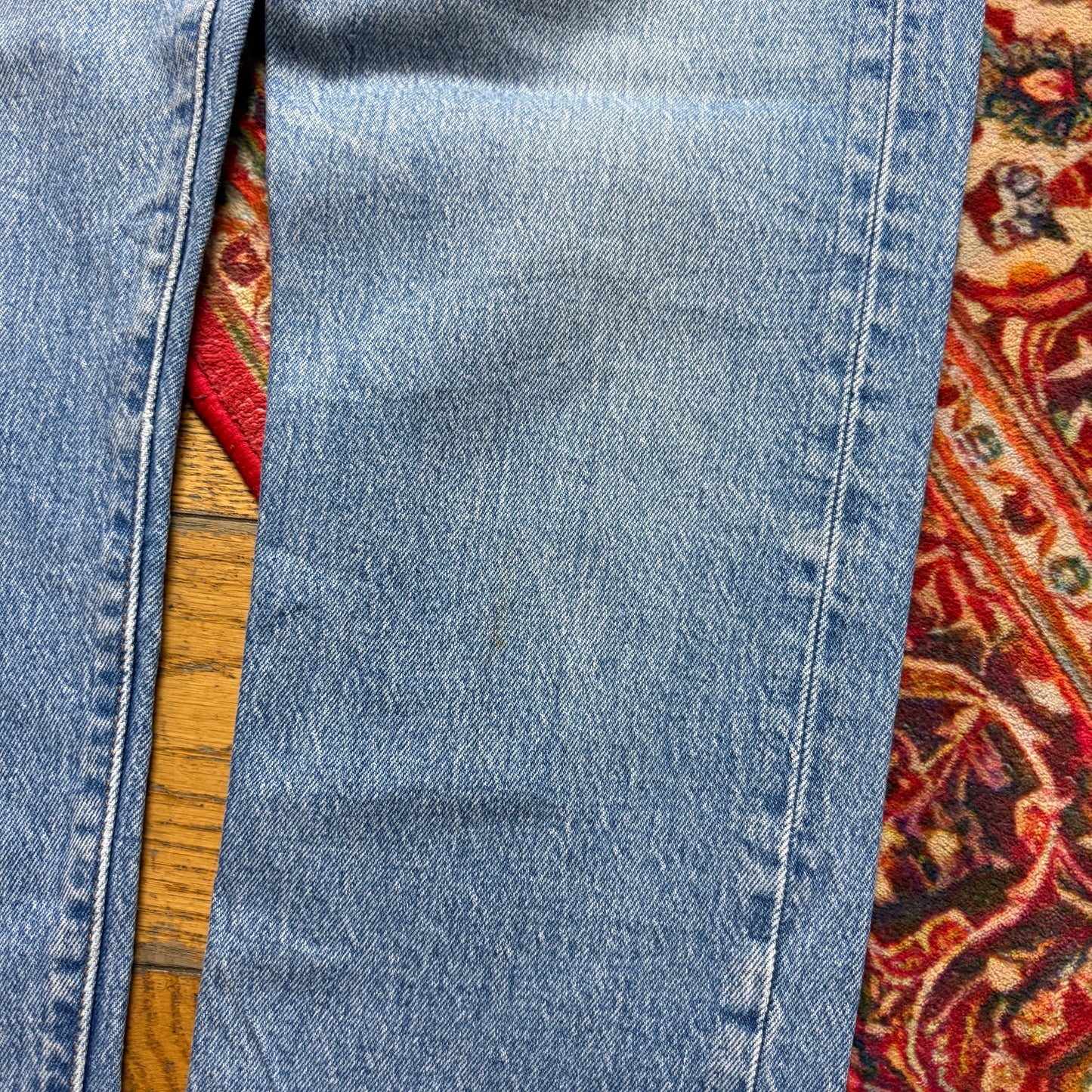 Vintage Levis 501 Straight Blue Denim Jeans - 27S
