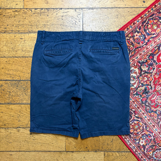 Vintage Oakley Embroidered Navy Blue Hiking Gorpcore Shorts - 38