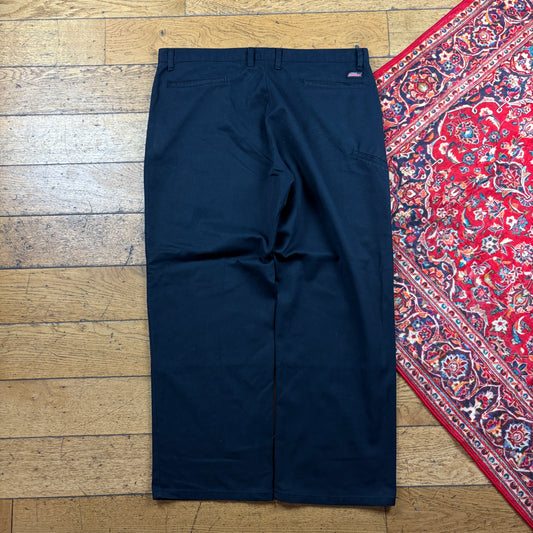Vintage Dickies 874 Black Skate Trousers - 40
