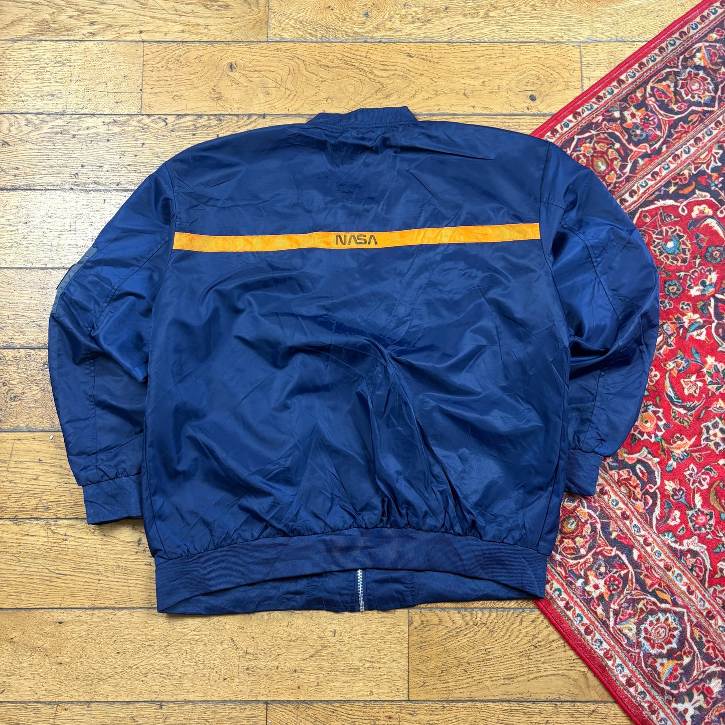 Vintage NASA Navy MA-1 Bomber Jacket - XL