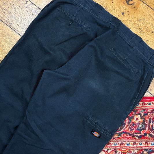 Vintage Dickies 874 Navy Baggy Skate Chino Trousers - 34