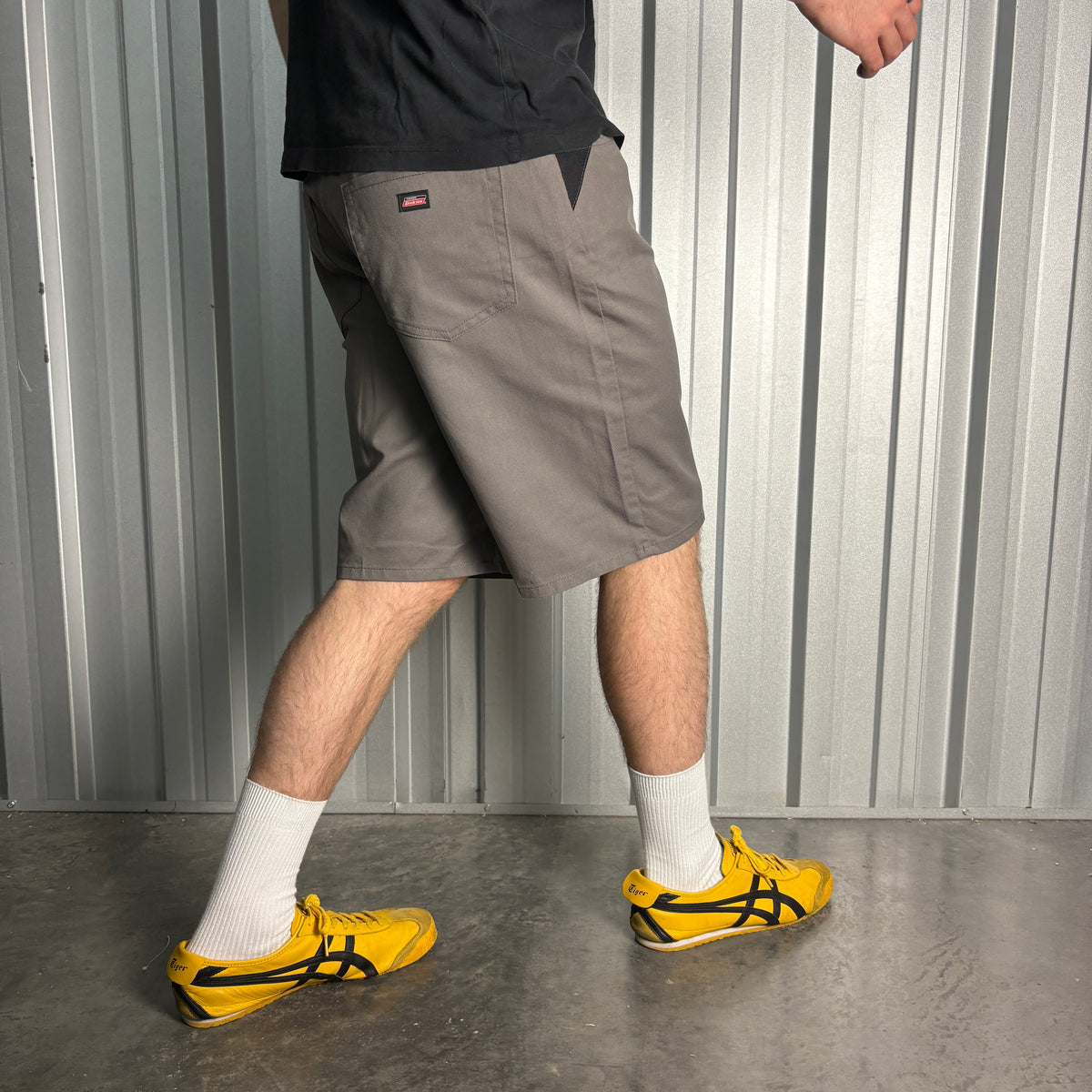 Dickies Workwear Carpenter Grey Baggy Shorts - 36