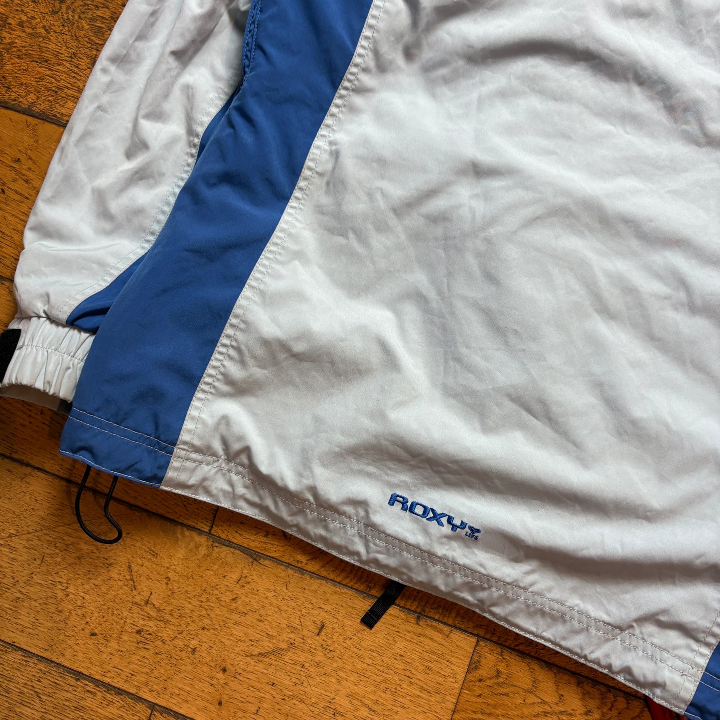 Vintage Quiksilver Roxy Blue Ski Surfwear Technical Jacket - Size 10