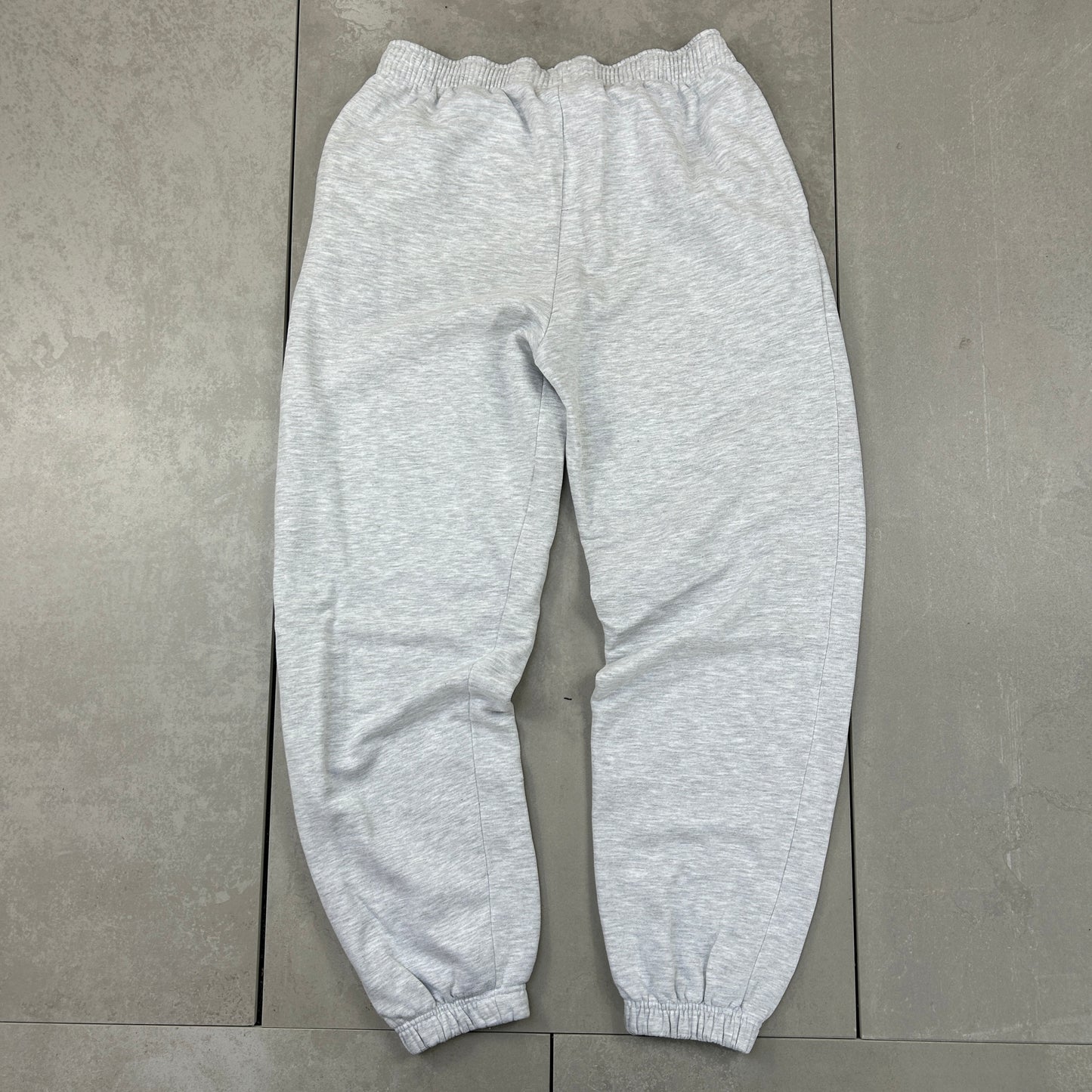 Vintage NBA Reebok Shaq Grey Baggy Joggers Sweatpants Track Pants Bottoms - XL