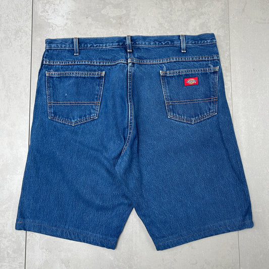 Vintage Dickies Workwear Carpenter Blue Baggy Shorts - 40