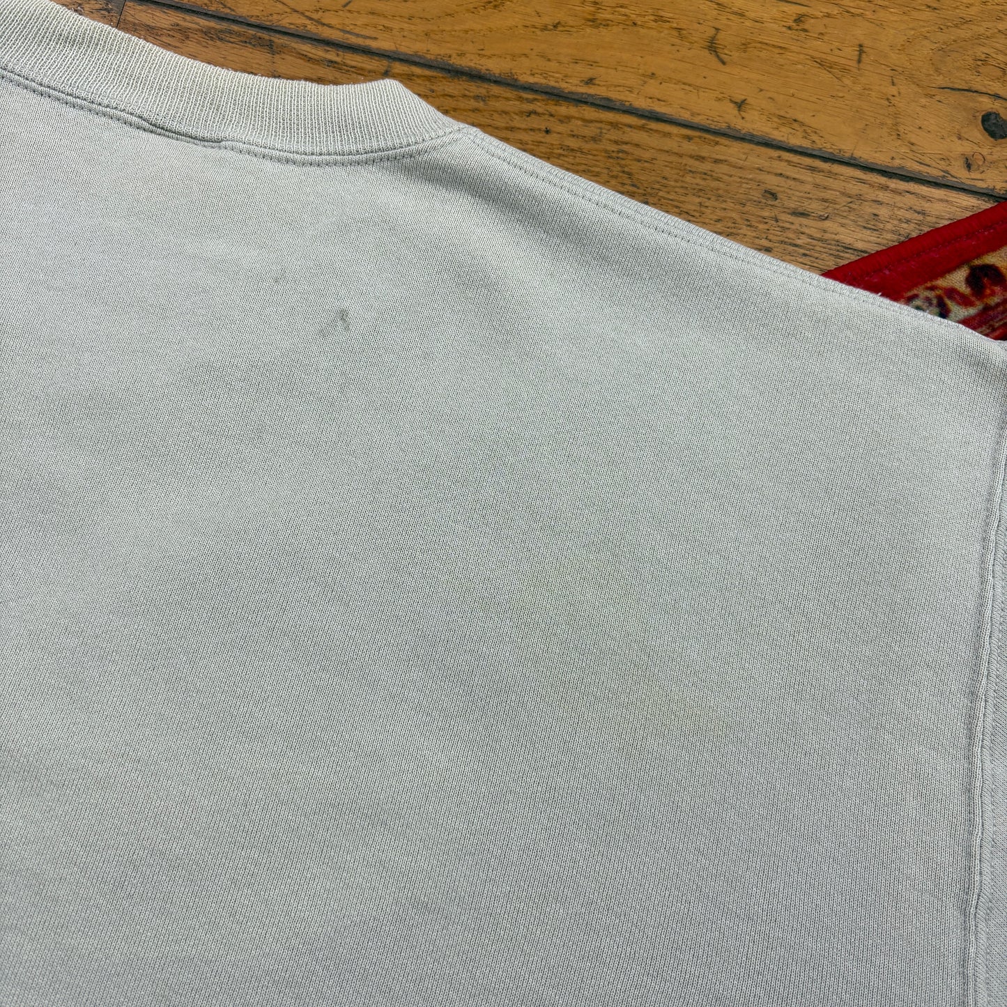 Vintage Russell Athletic Blank Cream Sweatshirt - L