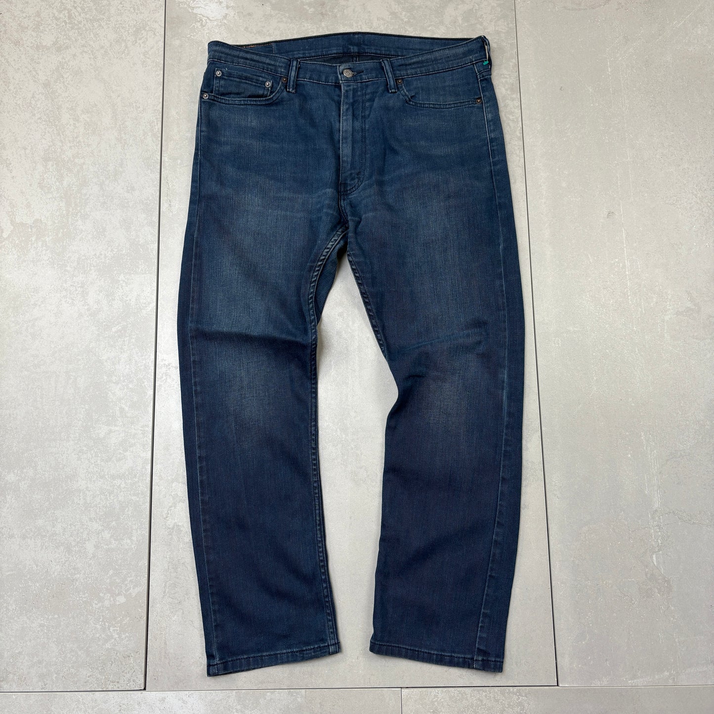Vintage Levis 513 Straight Blue Denim Jeans - 36