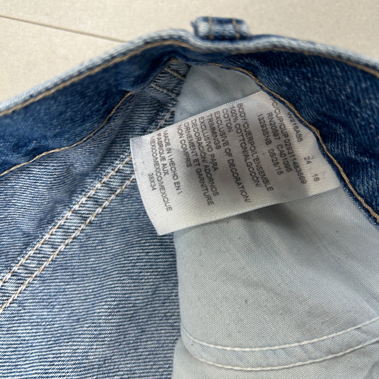 Vintage Dickies Workwear Carpenter Blue Baggy Shorts - 38