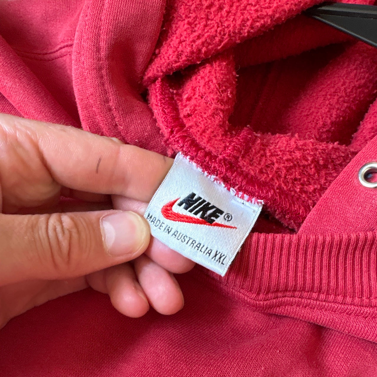 Vintage Nike Swoosh 90s After Hood Sweatshirt Hoodie - 2XL