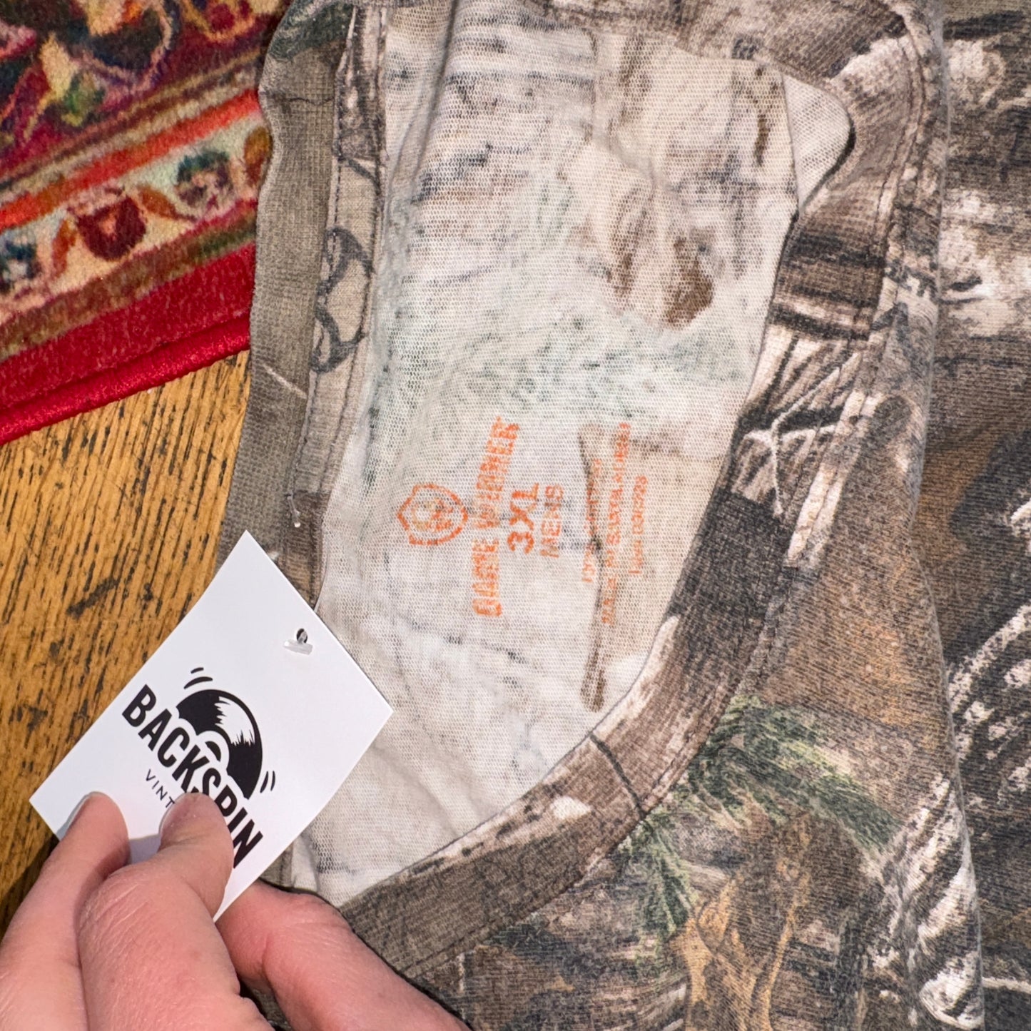 Vintage Realtree Camo Green Brown T-Shirt - 3XL