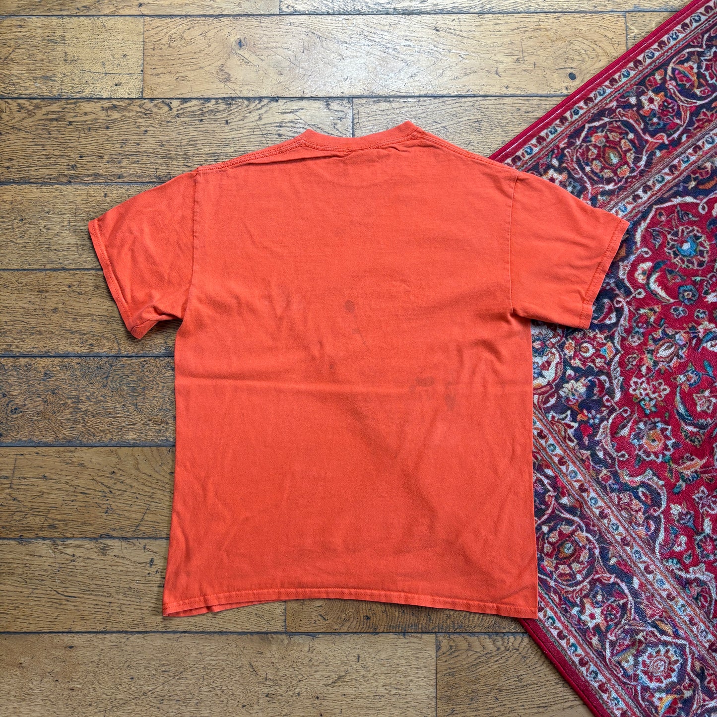 Vintage Thrasher Skate and Destroy Orange Graphic T-Shirt - XS