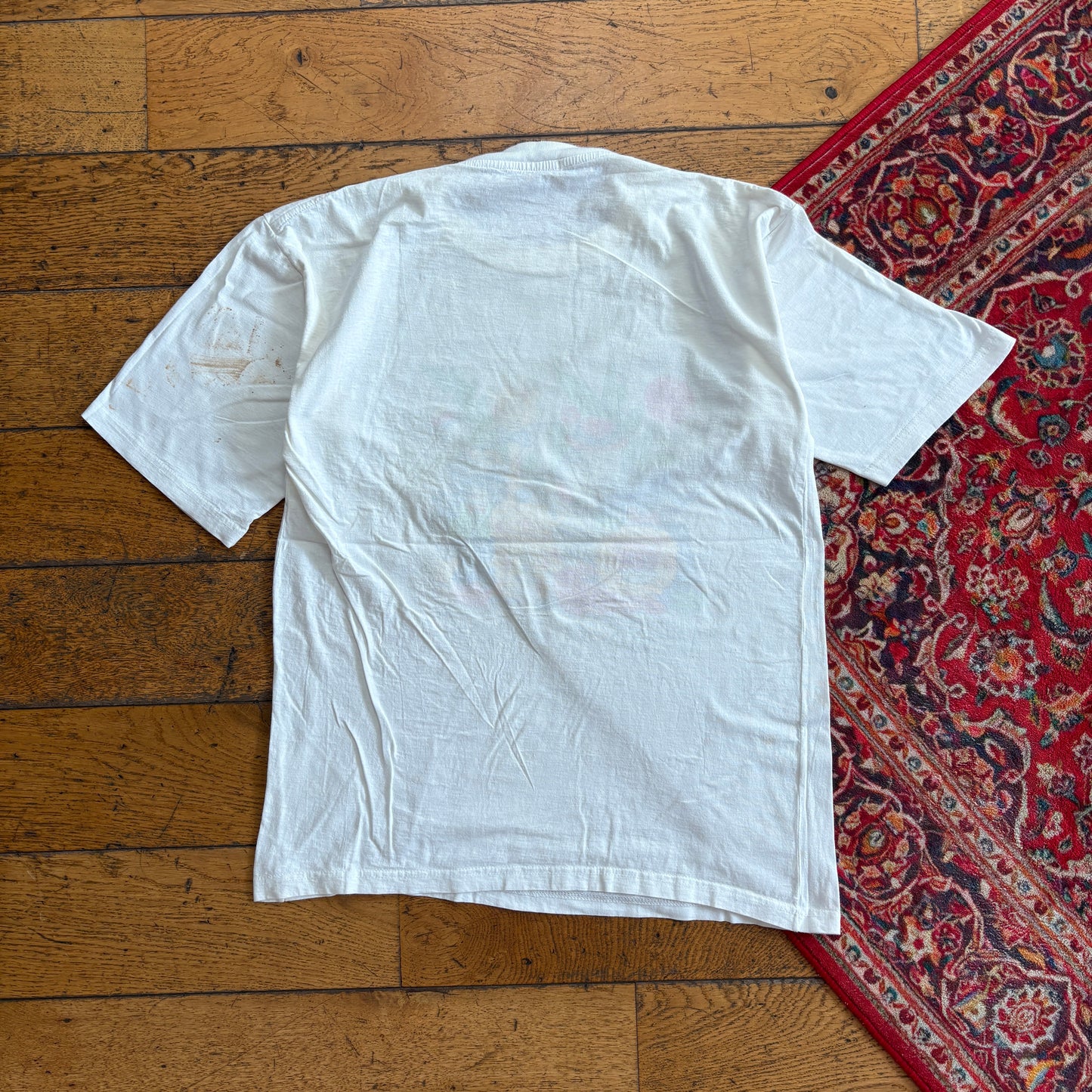 Vintage 90s Lifes a Zoo White Single Stitch Graphic T-Shirt - XS