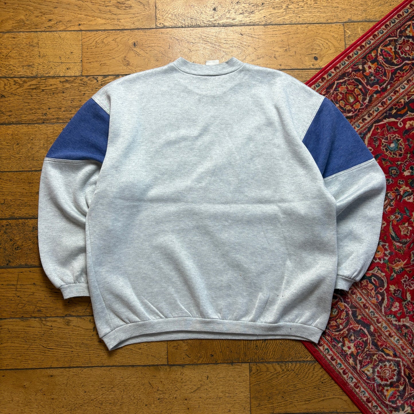 Vintage 90s Verve Cycling Grey Graphic Sweatshirt - 2XL