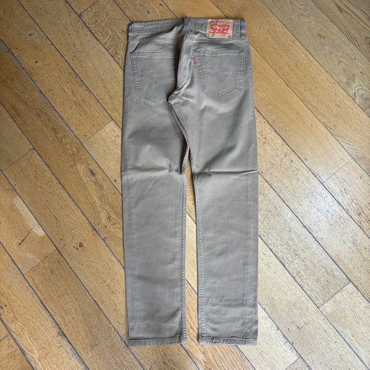 Vintage Levis 502 Straight Brown Chino Trousers Jeans - 29